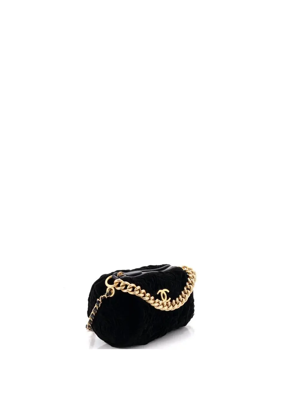 Chanel Cc 2-Way Zip Bowler Camellia #327278C42B